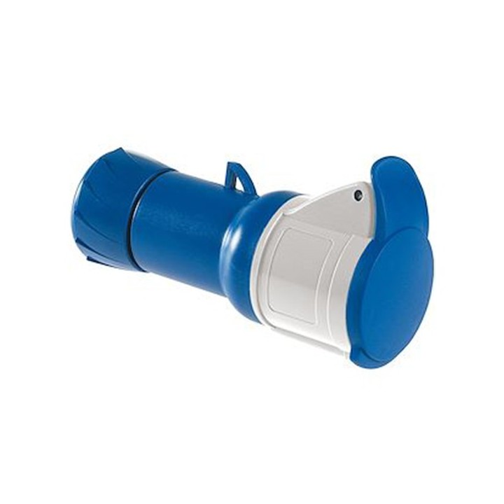 Schneider Mureva - Prise mobile industrielle - 32 A - 2P+T - 200..250 V CA - Connexion vis - IP 44 - Réf : PKF32M423