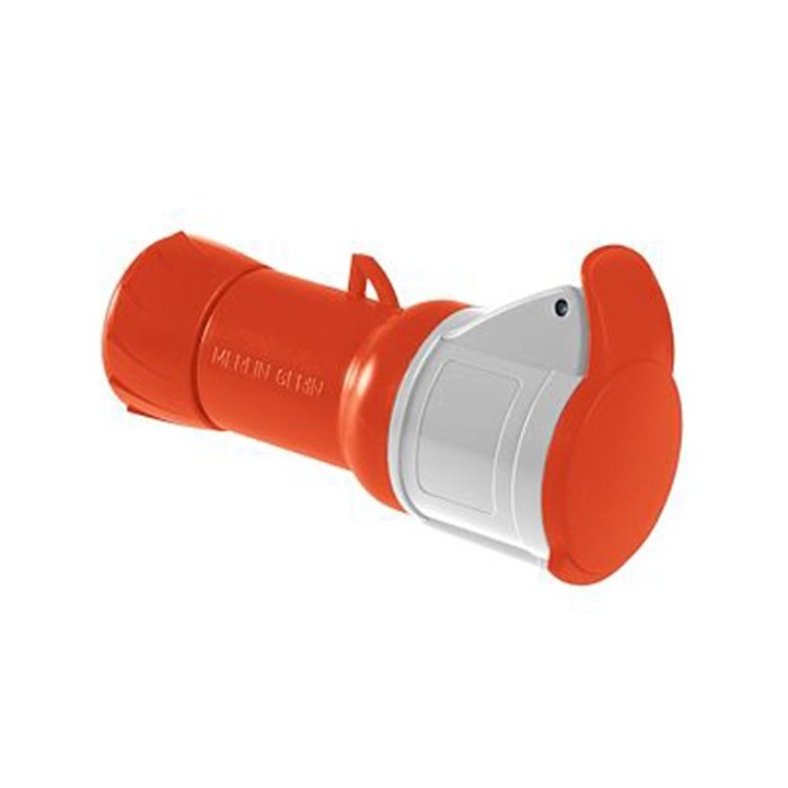 Schneider Mureva - Prise mobile industrielle - 32 A - 3P+T - 380..415 V CA - Connexion vis - IP 44 - Réf : PKF32M434