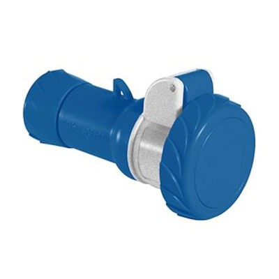 Schneider Mureva - Prise mobile industrielle - 32 A - 2P+T - 200..250 V CA- IP 67 - Réf : PKF32M723