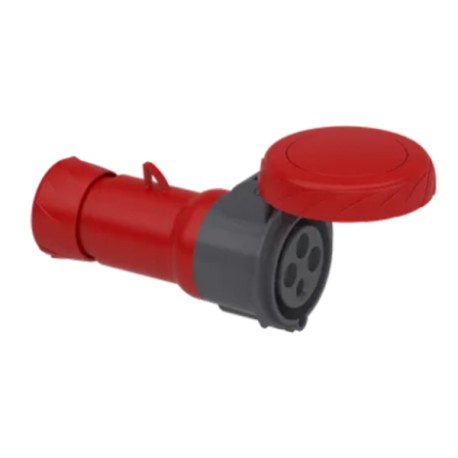 Schneider Mureva - Prise mobile industrielle - 32 A - 3P+T - 380..415 V CA- IP 67 - Réf : PKF32M734