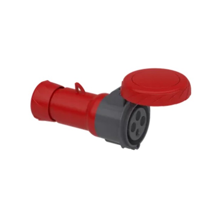 Schneider Mureva - Prise mobile industrielle - 32 A - 3P+T - 380..415 V CA- IP 67 - Réf : PKF32M734