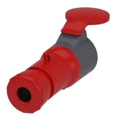 Schneider Mureva - Prise mobile industrielle - 32 A - 3P+T - 380..415 V CA - Connexion vis - IP 44 - Réf : PKF32M434