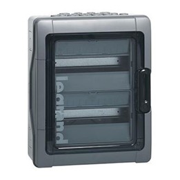 Legrand - Coffret étanche Plexo IP65 2x18 modules avec embouts à perforation - Réf : 001925