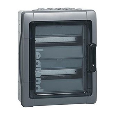 Legrand - Coffret étanche Plexo IP65 2x18 modules avec embouts à perforation - Réf : 001925
