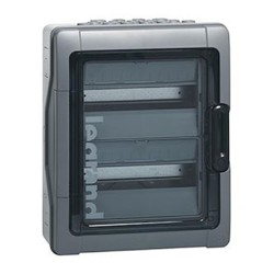Legrand - Coffret étanche Plexo IP65 2x18 modules avec embouts à perforation - Réf : 001925