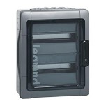 Legrand - Coffret étanche Plexo IP65 2x18 modules avec embouts à perforation - Réf : 001925