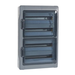Legrand - Coffret étanche Plexo IP65 4x18 modules avec embouts à perforation - Réf : 001927