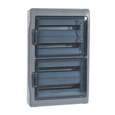 Legrand - Coffret étanche Plexo IP65 4x18 modules avec embouts à perforation - Réf : 001927