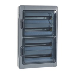 Legrand - Coffret étanche Plexo IP65 4x18 modules avec embouts à perforation - Réf : 001927