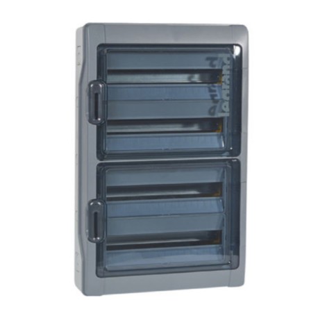 Legrand - Coffret étanche Plexo IP65 4x18 modules avec embouts à perforation - Réf : 001927