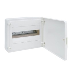 Hager - Coffret saillie 1 Rangée 12 Modules - Réf : VS112PP