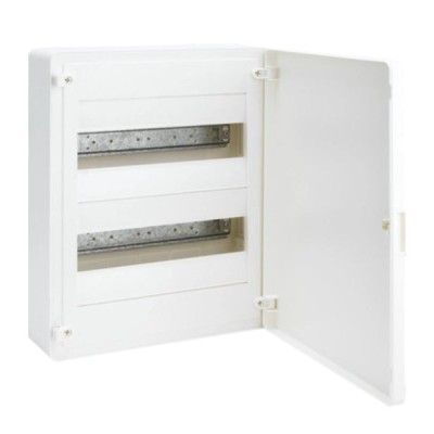 Hager - Coffret saillie 2 Rangées 24 Modules - Réf : VS212PP
