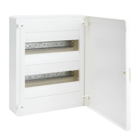 Hager - Coffret saillie 2 Rangées 24 Modules - Réf : VS212PP