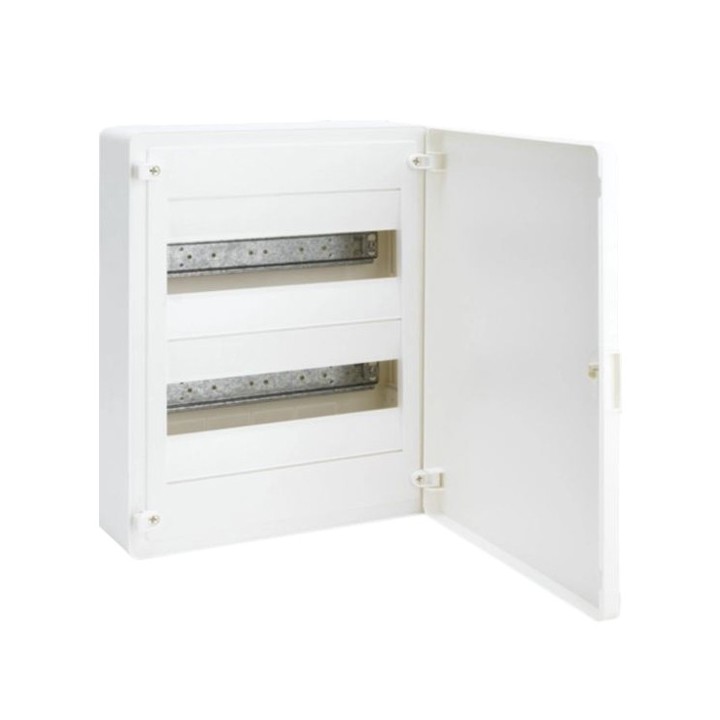 Hager - Coffret saillie 2 Rangées 24 Modules - Réf : VS212PP