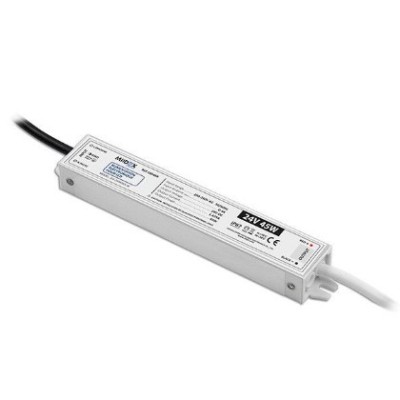 Miidex Lighting - Alimentation pour LED 45W - 24V DC - IP67 - Garantie 5 ans - Réf : 100468