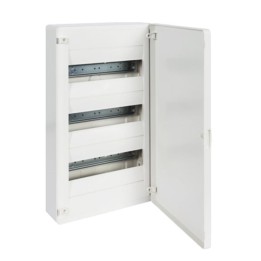 Hager - Coffret saillie 3 Rangées 36 Modules - Réf : VS312PP