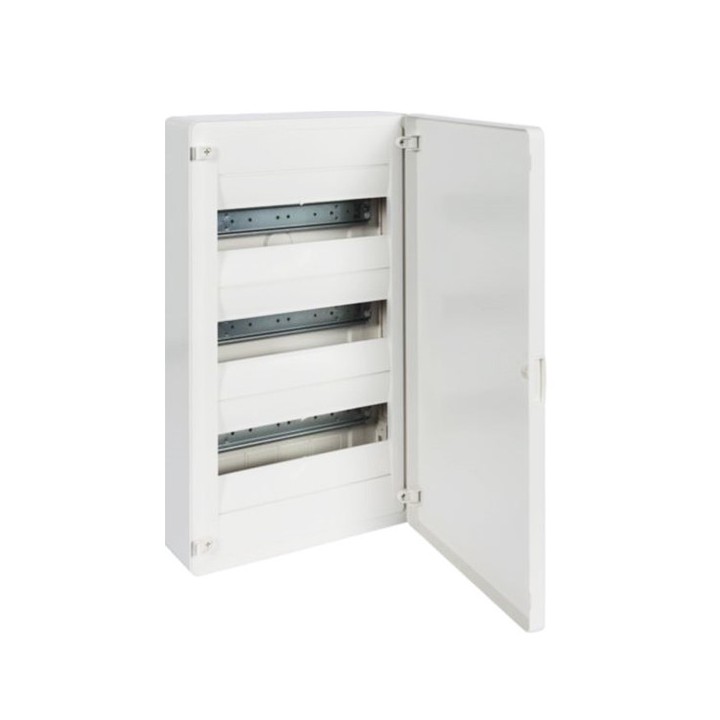 Hager - Coffret saillie 3 Rangées 36 Modules - Réf : VS312PP