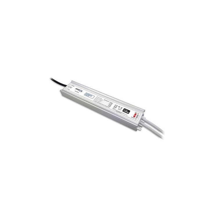 Miidex Lighting - Alimentation pour LED 150W - 24V DC - IP67 - Garantie 5 ans - Réf : 100474