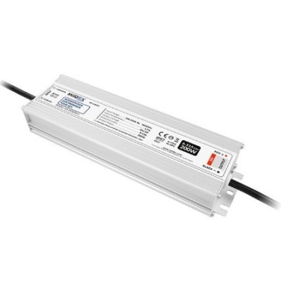 Miidex Lighting - Alimentation pour LED 200W - 24V DC - IP67 - Garantie 5 ans - Réf : 100476