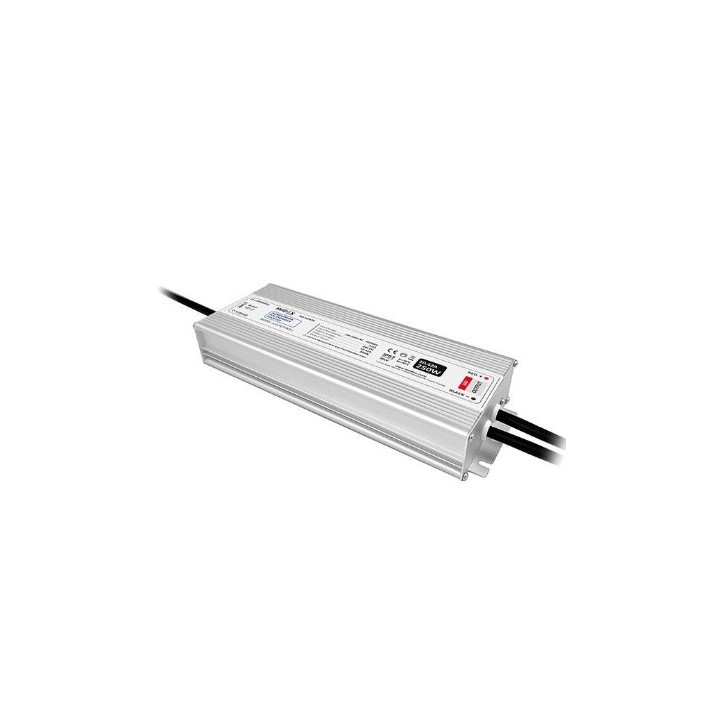 Miidex Lighting - Alimentation pour LED 250W - 24V DC - IP67 - Garantie 5 ans - Réf : 100478