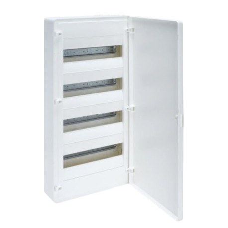 Hager - Coffret saillie 4 Rangées 48 Modules - Réf : VS412PP