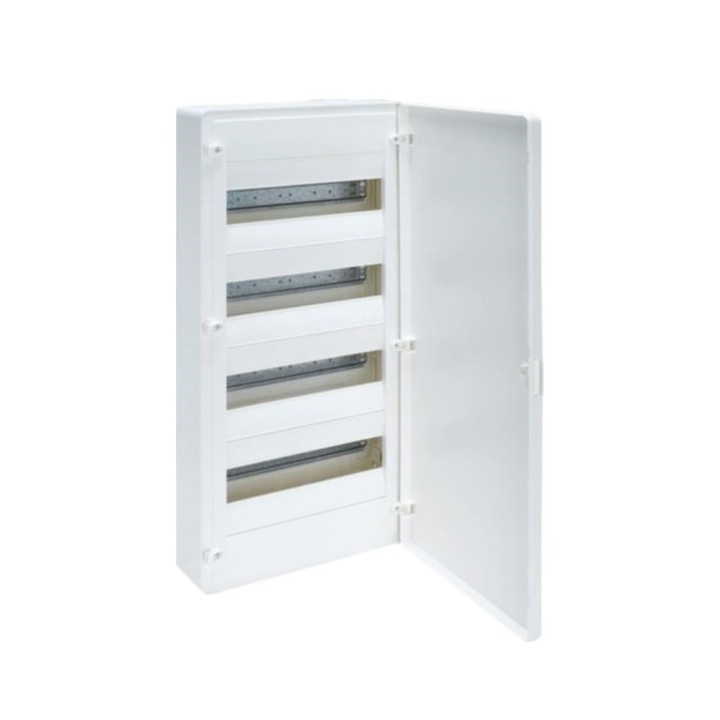 Hager - Coffret saillie 4 Rangées 48 Modules - Réf : VS412PP
