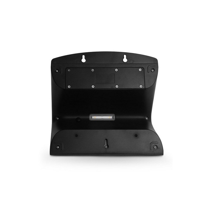Miidex Lighting - Applique Murale LED Solaire 8W 4000K Noir + Détecteur - Réf : 70477