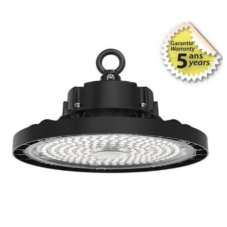 Miidex lighting - High bay LED Slim - 100W - 4000K - IP65 - GARANTIE 5 ANS - Réf : 100889