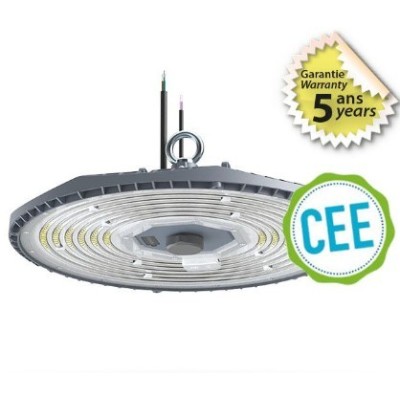 Miidex lighting - High bay LED - Dimmable 1-10V - 150W - 5000K - IP65 - Garantie 5 ans - Réf : 100952