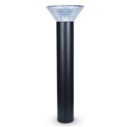 Miidex Lighting - Potelet Solaire Conique LED 4W 4000K Noir 800mm - Réf : 70901
