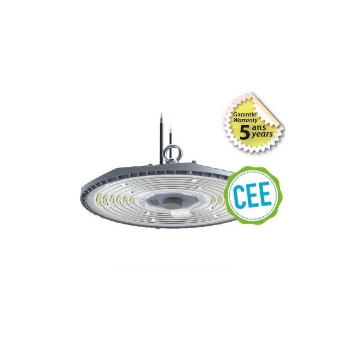 Miidex lighting - High bay LED - Dimmable 1-10V - 200W - 5000K - IP65 - Garantie 5 ans - Réf : 100953