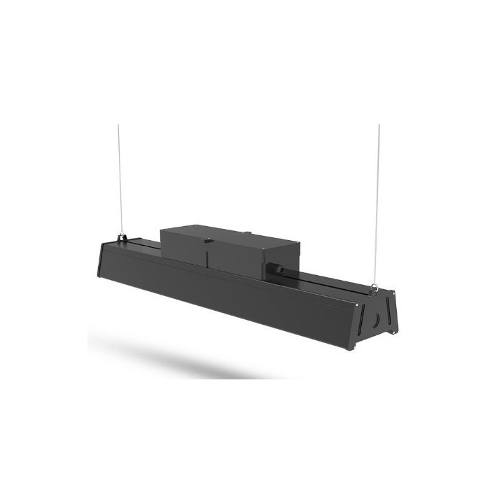 Miidex Lighting - Lampe industrielle LED Intégrées Noir 100W 4000K - Garantie 5 ans - Réf : 100903