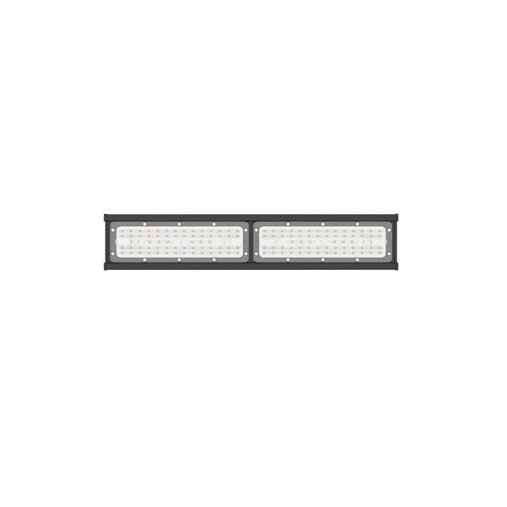 Miidex Lighting - Lampe industrielle LED Intégrées Noir 100W 4000K - Garantie 5 ans - Réf : 100903
