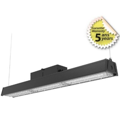 Miidex Lighting - Lampe industrielle LED Intégrées Noir 150W 4000K - Garantie 5 ans - Réf : 100904