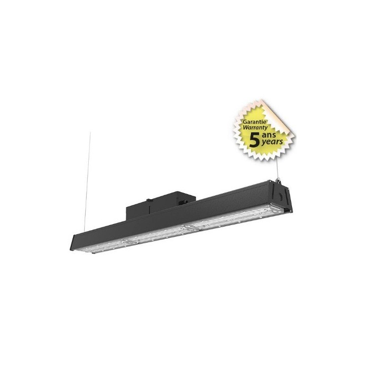 Miidex Lighting - Lampe industrielle LED Intégrées Noir 150W 4000K - Garantie 5 ans - Réf : 100904