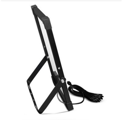 Miidex Lighting - Projecteur LED Solaire Asymétrique avec Détecteur IR 10W 3000K IP65 + Télécommande - Réf : 100752