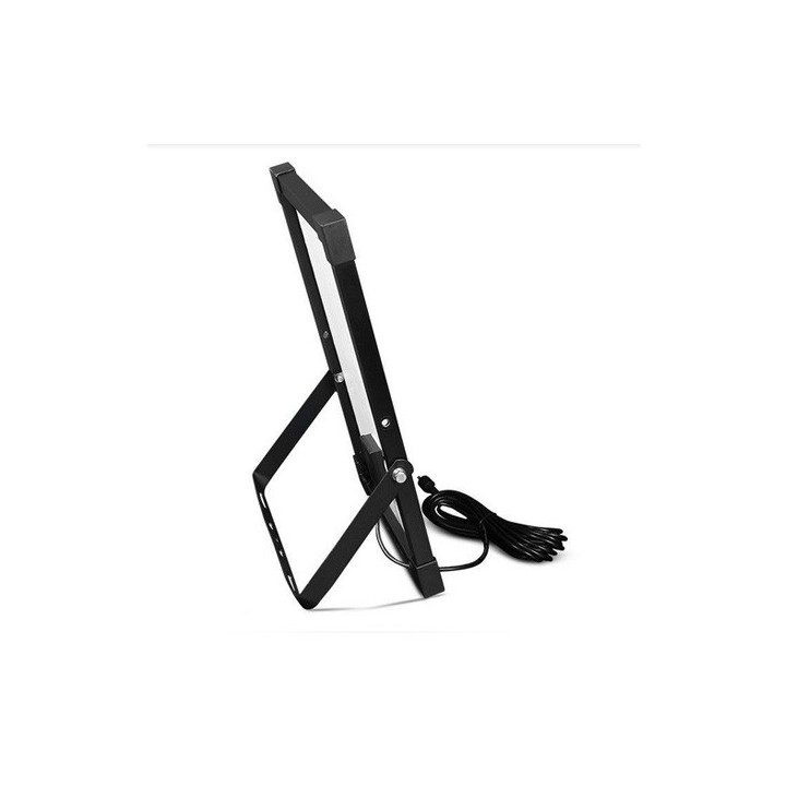Miidex Lighting - Projecteur LED Solaire Asymétrique avec Détecteur IR 10W 3000K IP65 + Télécommande - Réf : 100752