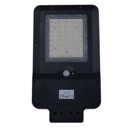 Miidex Lighting - Tête de lampadaire solaire + Détecteur IR 15W 3000K - Réf : 100153