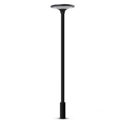 Miidex Lighting - Tête de lampadaire solaire 20W 3000K IP65 - Réf : 100618