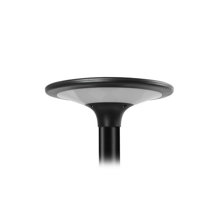 Miidex Lighting - Tête de lampadaire solaire 20W 3000K IP65 - Réf : 100618