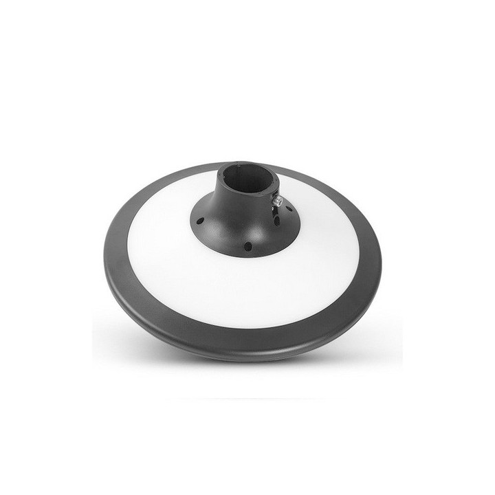 Miidex Lighting - Tête de lampadaire solaire 20W 3000K IP65 - Réf : 100618