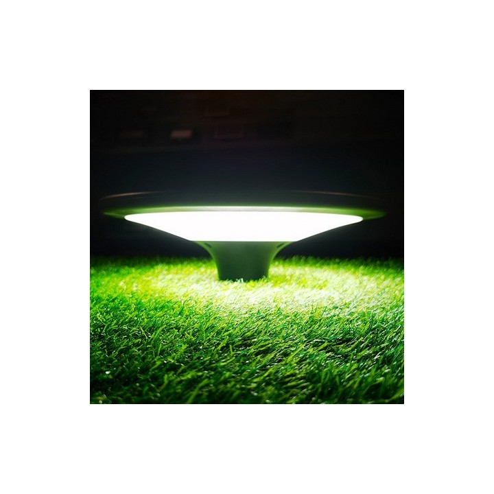 Miidex Lighting - Tête de lampadaire solaire 20W 3000K IP65 - Réf : 100618
