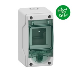 Schneider Mureva - Mini coffret étanche pour appareillage modulaire 80x150mm 3 Modules - Réf : 13956M