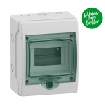 Schneider Mureva - Mini coffret étanche pour appareillage modulaire 159x200mm 6 Modules - Réf : 13958M