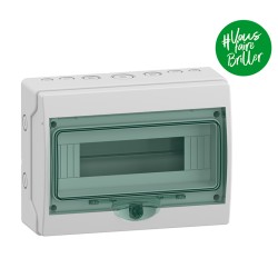 Schneider Mureva - Mini coffret étanche pour appareillage modulaire 267x200mm 12 Modules - Réf : 13960M