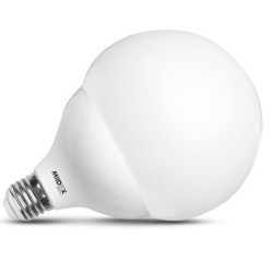 Miidex Lighting - Ampoule LED E27 Bulb G120 20W 4000K 200° - Réf : 100594