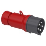 Schneider Mureva - Fiche mobile industrielle droite 32 A - 2P+T - 380..415 V CA - IP44 - Réf : PKE32M435