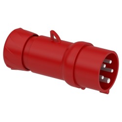 Schneider Mureva - Fiche mobile industrielle droite - 16 A - 3P+N+T - 380-415 V CA - IP44 - Réf : PKX16M435