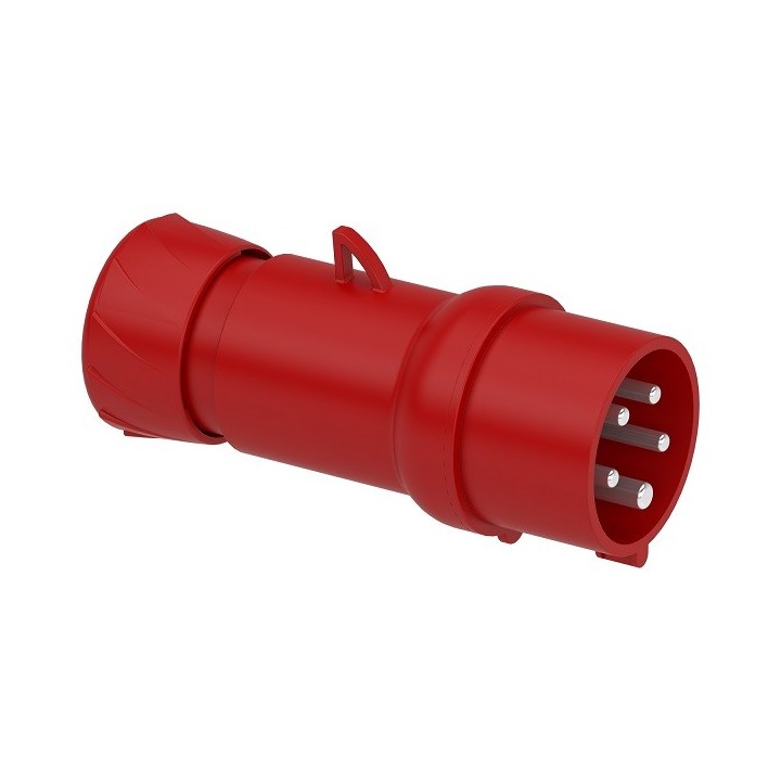 Schneider Mureva - Fiche mobile industrielle droite - 16 A - 3P+N+T - 380-415 V CA - IP44 - Réf : PKX16M435