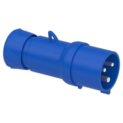 Schneider Mureva - Fiche mobile industrielle droite - 32 A - 2P+T - 200-250 V CA - IP44 - Réf : PKX32M423